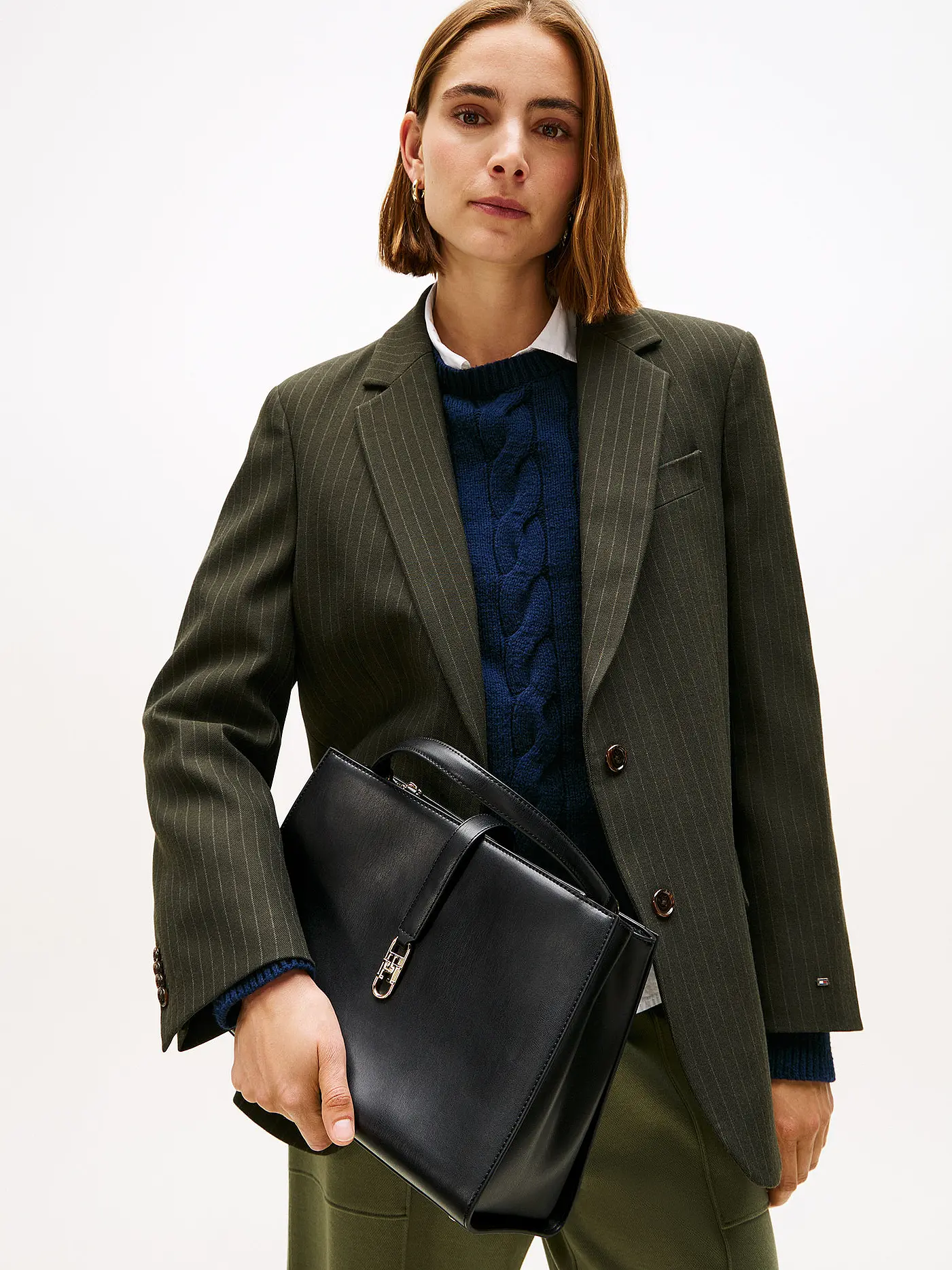 TOMMY HILFIGER | Tasche - Schultertasche TH LIBRE | schwarz